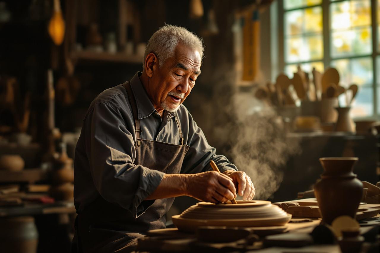 海鸥影视出品短视频系列《匠心传承》海报